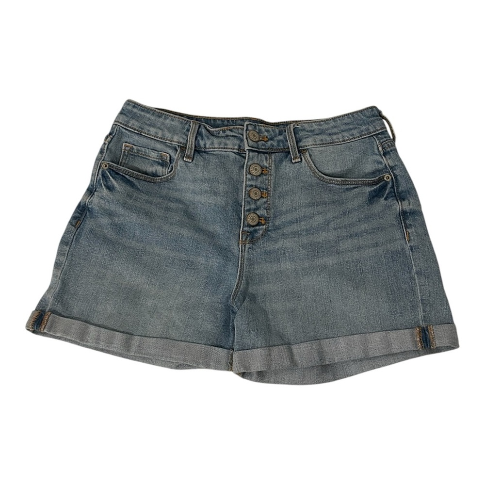 Old Navy High Rise Button Fly Denim Jean Shorts Women’s Sz 6